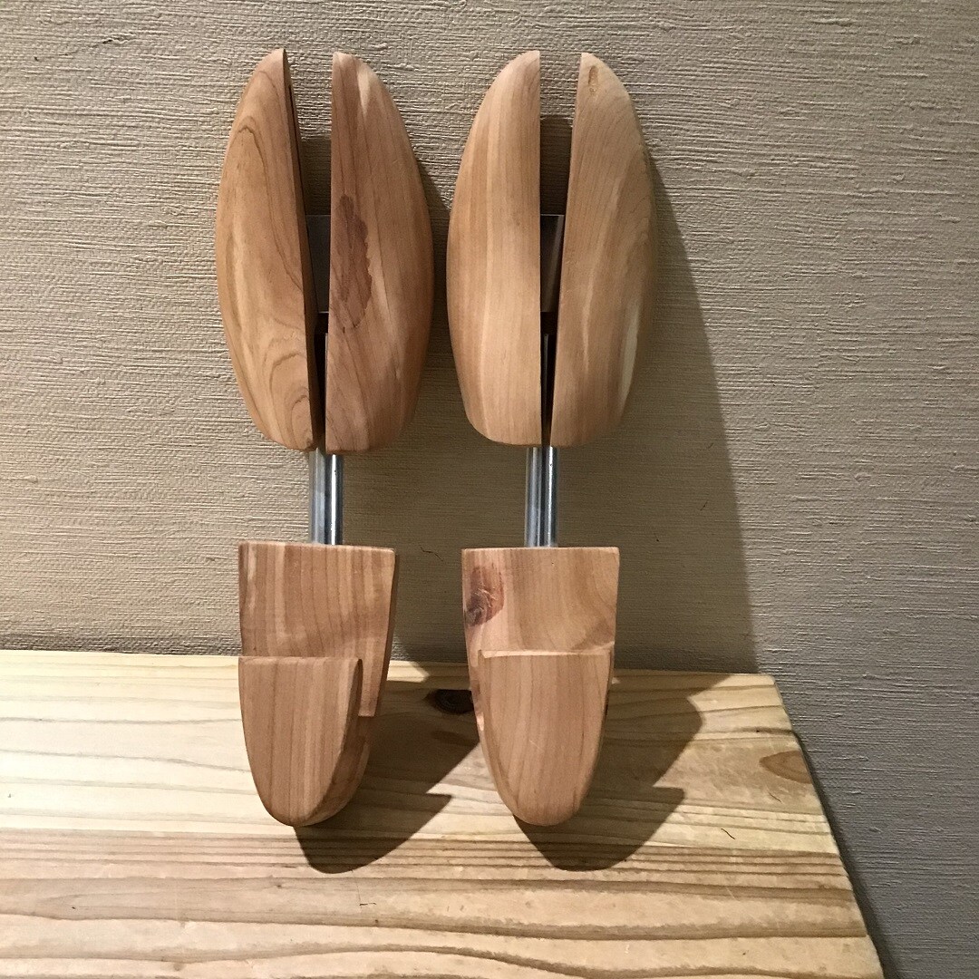 紳士靴に無印良品のシューキーパー入れてみたけど…【サイズ感